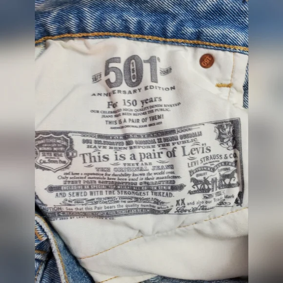 Levi's Premium 501 90'S Women's Jeans - Picture 15 of 15